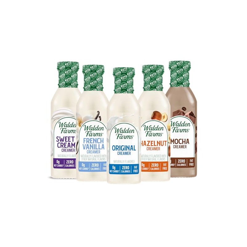 Walden Farms Coffee Creamers Calorie Free, Dairy Free, Carb Free