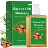 1PCS Shampoo Romero,Champú de Aceite Battana de 300 ml para