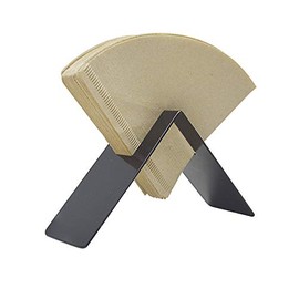 POEFT Stainless Steel Coffee Filter Paper Container Holder for Kitchen Bar Cafes Bar Coffee Shop Filter Paper Holder