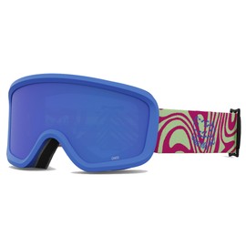 Giro Chico 2.0 Toddler Ski Goggles - Snowboard Goggles for Kids, Boys & Girls 2-4 - Paradise Namuk Strap with Grey Cobalt Lens