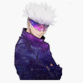 Cosmic Gojo Sticker Bumper Sticker Vinyl Decal 5"