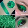 Afflano Green Glitter Eyeshadow, Green Glitter Eyeshadow, Diamond Green Shimmering