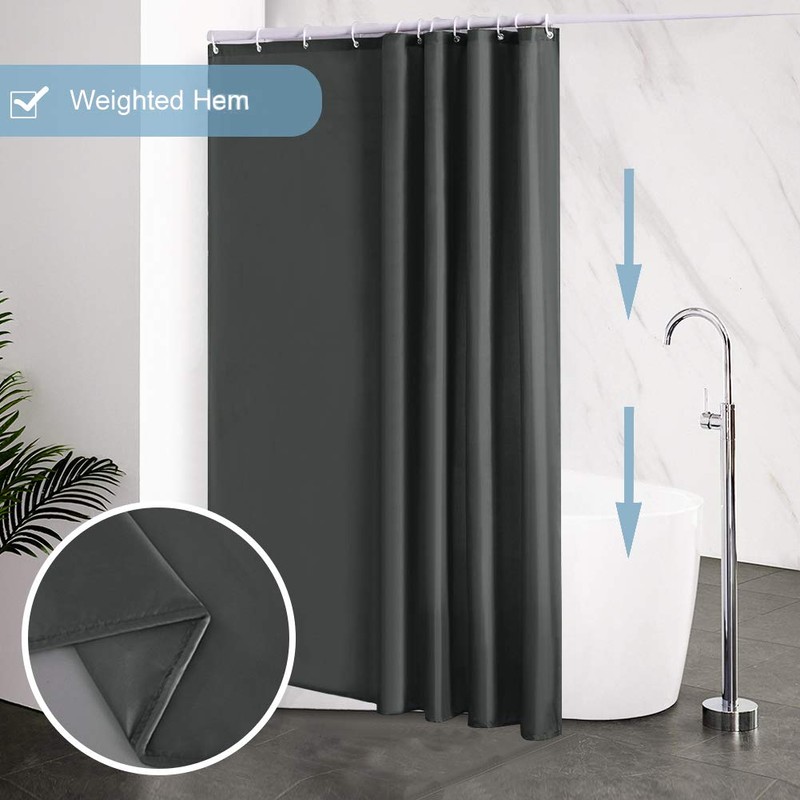 Furlinic Shower Curtain, Bathroom Curtain For The Bathtub, Textile Bath