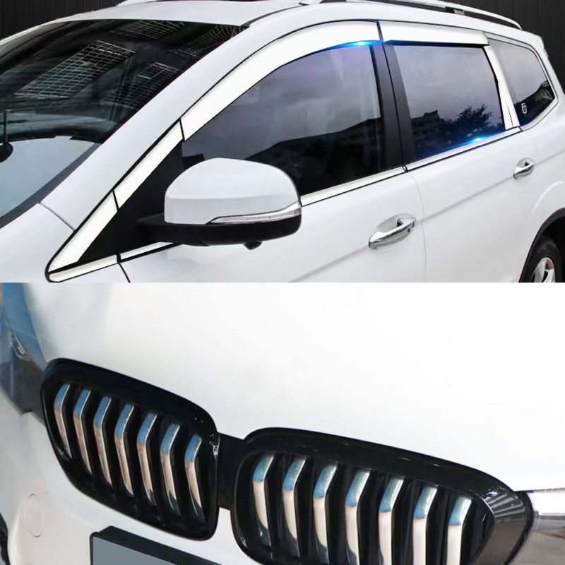 16Ft Chrome Silver Extra Thick Auto Molding Trim Universal Bumper