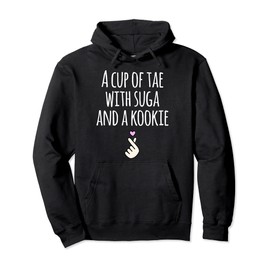 One Mug Tae with Suga and Kookie K-Pop Lover Kdrama Korea Pullover Hoodie