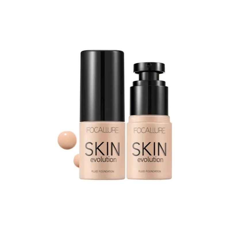 Focallure Skin Evolution Base Líquida + Corrector 2 Piezas