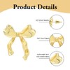 Aucuu Chunky Earrings, 18k Earrings Dupes for Women, Hypoallergenic Waterdrop