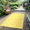 FH Home Outdoor Camping Rug - Waterproof, Fade Resistant, Reversible