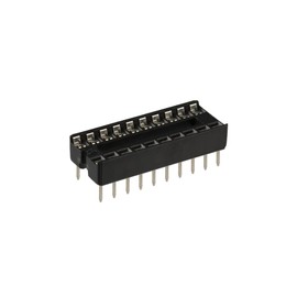 Adaptador de Chip DIP IC Socket 10 Unidades (6, 8, 14, 16, 18, 20, 24, 28, 40 Pines) (20 PINES)