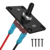 Toggle Switch 12V, MecRecare 2 Pin SPST ON/Off 30A 12VDC