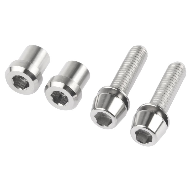Wanyifa Titanium M5x16 18 20mm Bolt with Washer Hex Head