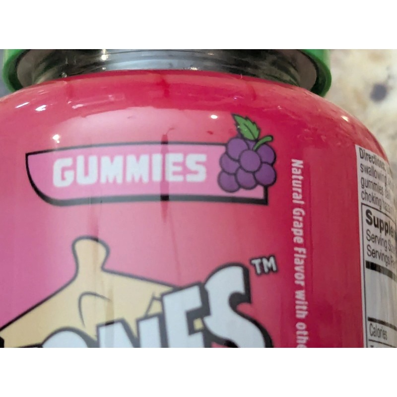Flintstones Vitamins Kids Gummy Multivitamin + Iron Grape 60 ct