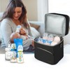 Breastmilk Cooler Bag with Ice Pack, Insulated Baby Bottle Tote