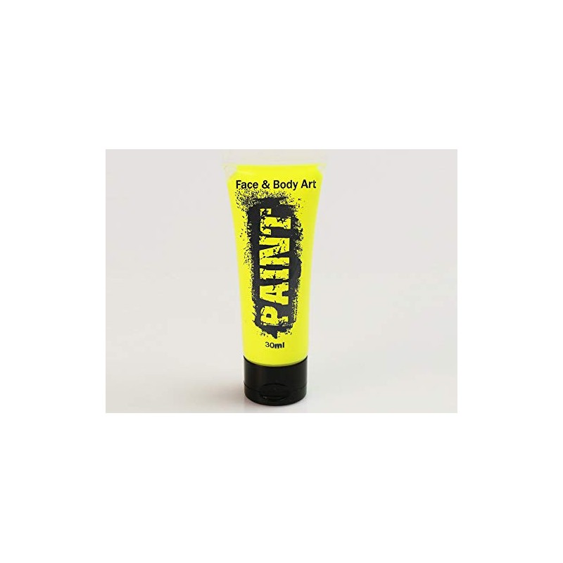 UV Body Paint Tube UV Body Paint Tube Yellow 30