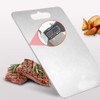 Stainless Steel Chopping Board, zosenda Double Sided Mold-Free Cutting Board,