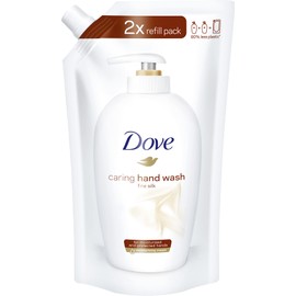 Dove Nourishing Hand Wash Lotion Fine Silk Refill Bag (1 x 500 ml), Peach