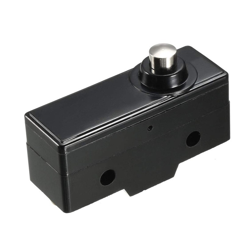 uxcell LXW5-11D1 1NO + 1NC Short Reed Snap Button Lever