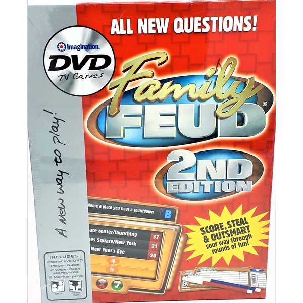 Imagination Entertainment Family Feud 2 Edition DVD Game