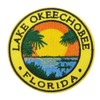 Cute-Patch Lake Okeechobee National Park Florida Embroidered Iron on Patch