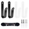 CHENGCKJ Pack of 4 Snowboard Wall Mounts, Horizontal Snowboard Holder