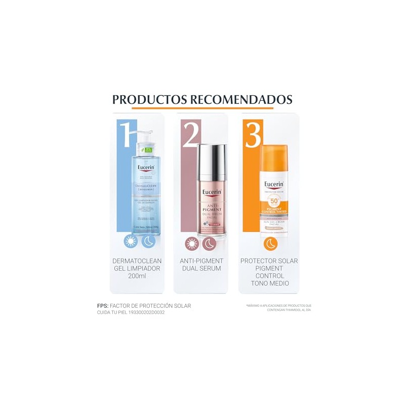 EUCERIN Sun Protector solar Pigment Control Tono Medio FPS50+, 50