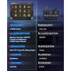 BraveWAY 12 Gang Switch Panel RGB Wireless Automatic Dimmable Control