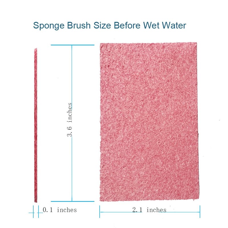12PCS Cleaning Sponge，2.5X4.0 inches, Kitchen DishSponge, Cleaning Scrub Color Sponge,
