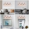 DJFHKO Vanity Lights for Bathroom Vanity Light Fixtures Chrome Vanity