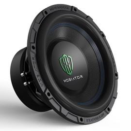12 2000W Max Power Dual 4 Ohm Car Subwoofer, Easy to Install, Black-S324 (MB-S324)
