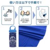 Cool Bottled Towels, Set of 2, Blue, Cool Feel, Quick