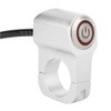 Handlebar Headlight Switch Aluminium Alloy with Red LED Indicator Light