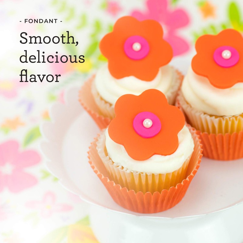 Satin Ice Ivory Fondant, Vanilla, 5 Pounds