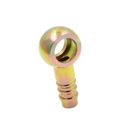 VekAuto 3/8" 10mm ID Hose Barb 14mm Banjo Fitting Fuel Brake Line Adapter Auto Accessories