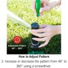 Rain Bird 42SASPG Gear Drive Rotor Sprinkler with Adjustable Spray