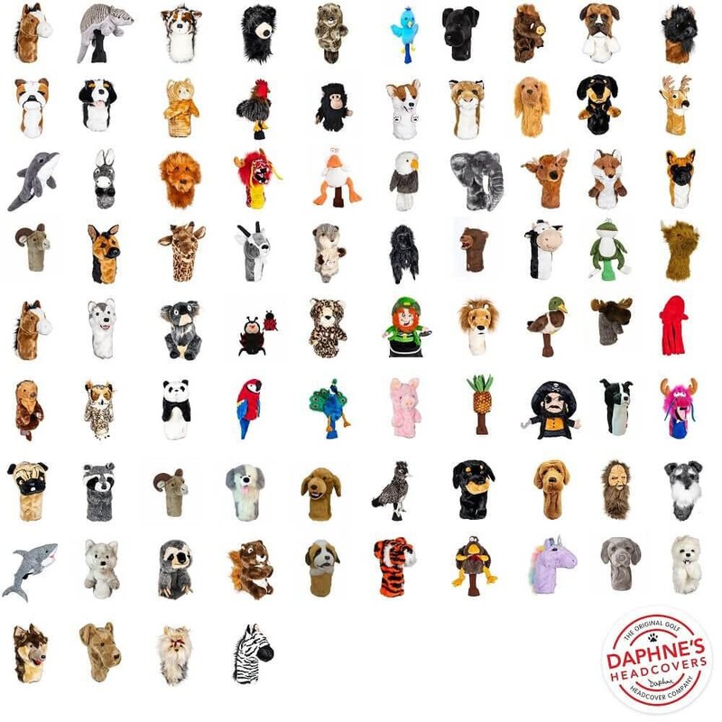 Daphne's Novely Headcover - Golden Retiever