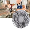 3 Inch Bristle Disc Emery Rubber Abrasive Brush Deburring Polishing