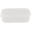 Nagao S-53 Storage Container, Easy to Clean, Square, Polypropylene, 12.8