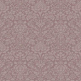 Manhattan Comfort NWJC20044 Tampa Double Roll of Decorative Vinyl Wallpaper, 32.7' x 20.5", Purple