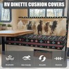 SEANATIVE Western Horse Tribal RV Couch Cushion Cover Camper Dinette