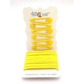 20 PCS SET Hair Accesories School Set Girls Hair Elastics Bendies Bobbles 6 Hair clips 14 hair bands