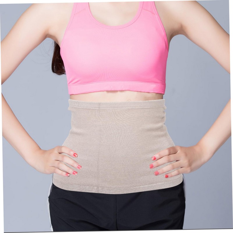 BESPORTBLE Cotton Stomach Warming Belt Thickened Waist Support for Daily