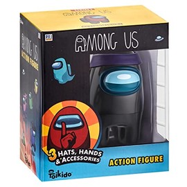 Among Us Collectible Action Figure Series 1 With Accessories - Black