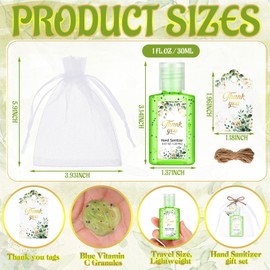 Frienda 72 Pieces Baby Shower Hand Sanitizer Gifts Wedding Travel Size Hand Sanitizer Baby Shower Gender Reveal Party Favors for Guests Bridal Wedding Thank You Gifts for Teacher Nurse Coworker Party