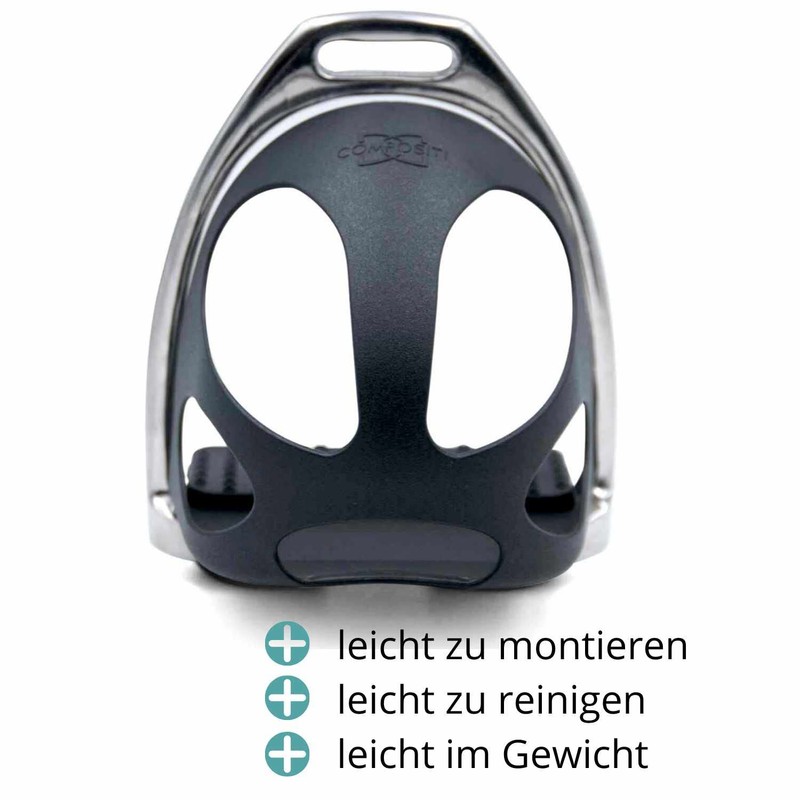 Steigbügeleinlage Durchrutschschutz with 1 Pair = 2 Pieces / Durchrutschschutz