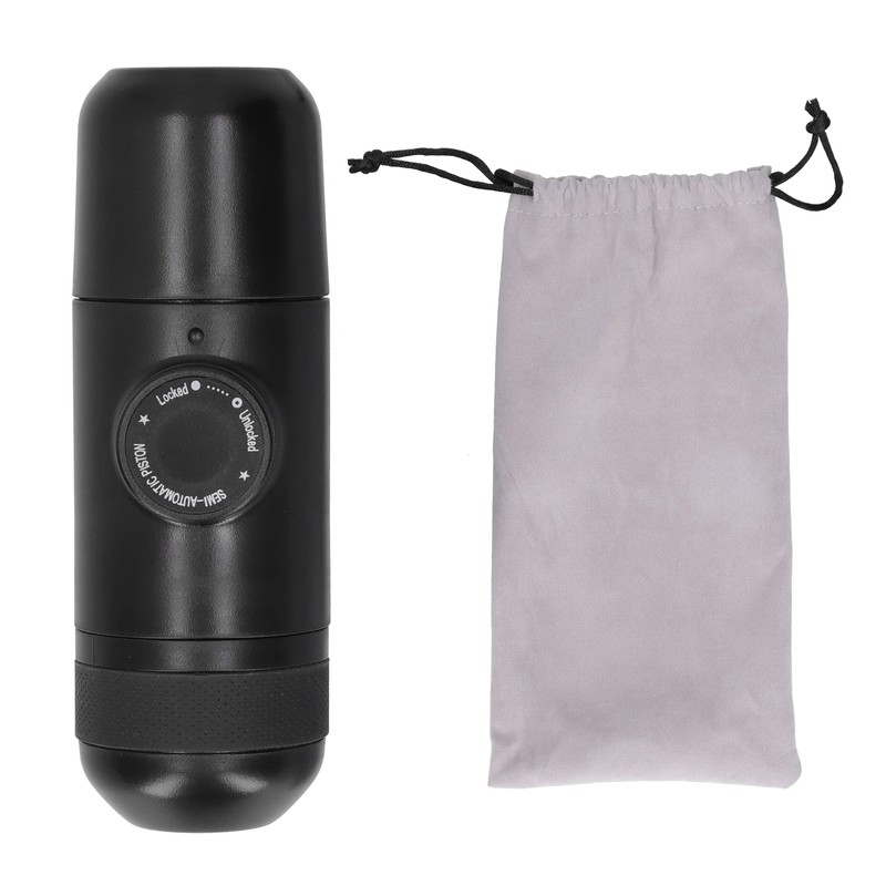 Mini Portable Hand Press Coffee Machine Black Manual Coffee Maker