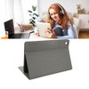 Tablet Case Waterproof Dustproof Exquisite Texture Stand Tablet Protective Cover