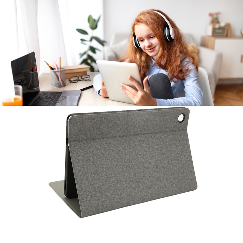 Tablet Case Waterproof Dustproof Exquisite Texture Stand Tablet Protective Cover