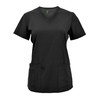 GT Performance Women's Medical Nursing Scrub Top GT 4FLEX-Black-X-Large