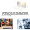 10pcs End Mill Cutter 1.0mm 1.5mm 2.0mm 2.5mm 3.0mm Carbide