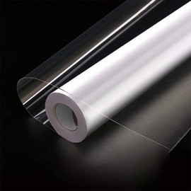 COSNIGHT Clear Contact Paper Peel and Stick for Book Cover Protector 17.7in x 32ft/Roll, Clear Self Adhesive to Cover Books and Documents